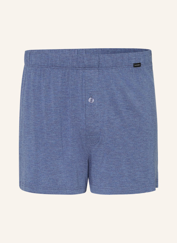 HANRO Boxer shorts CASUALS DAYWEAR BLUE GRAY