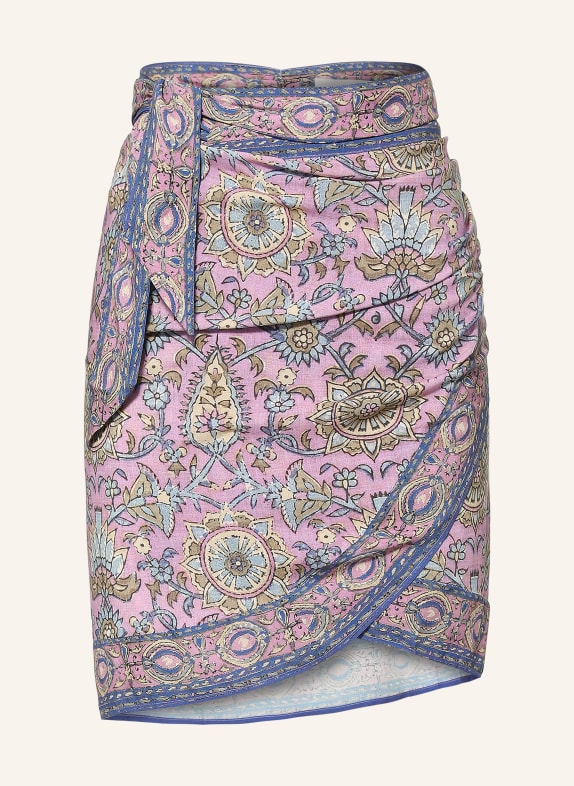 ba&sh Wickelrock SORENZO HELLLILA / BEIGE / OLIV