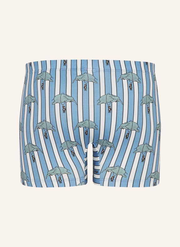 mey Boxershorts-serien mey × LORIOT LJUSBLÅ / VIT / SVART
