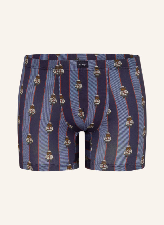 mey Boxershorts-serien RANGER PATROL MØRKEBLÅ / BEIGE / MØRKERØD