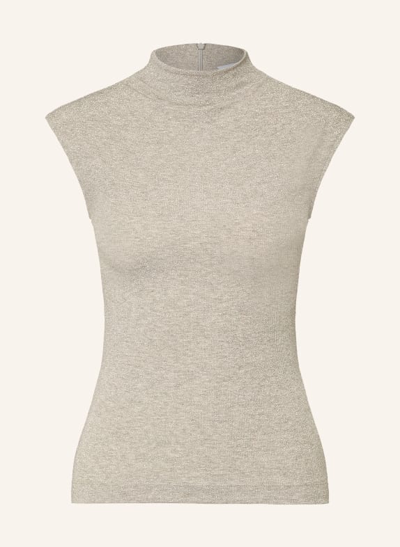 REISS Haut en maille DITA avec fil pailleté ARGENT / OR / GRIS