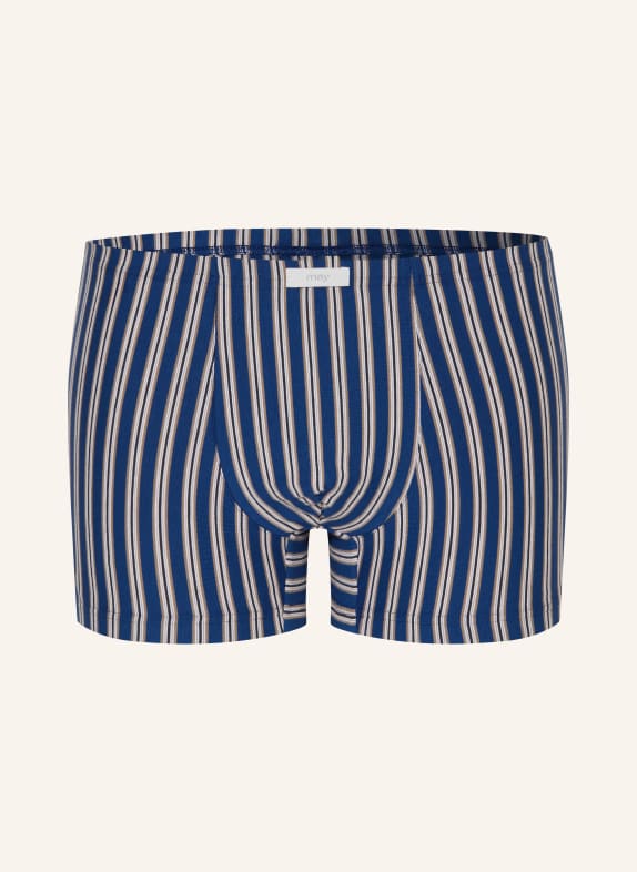 mey STREAM STRIPES Boxer shorts Series BLUE / WHITE / BLACK