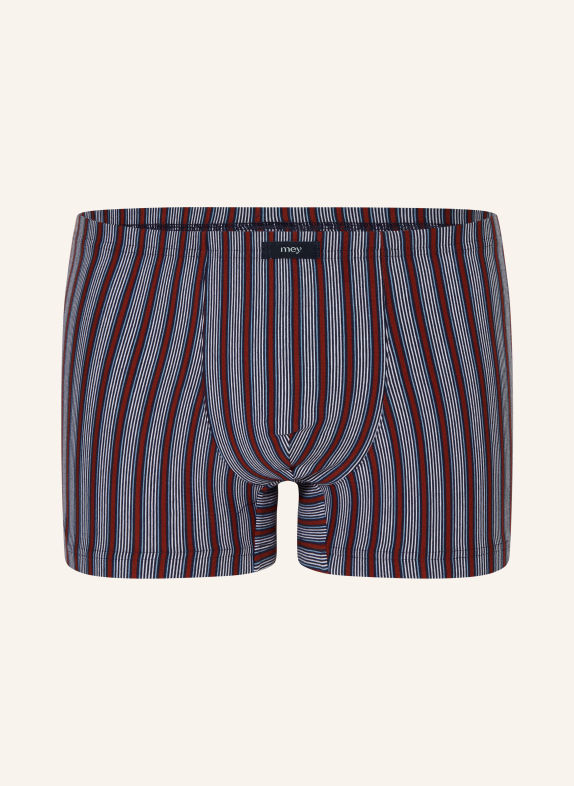 mey Bokserki z serii VARIED STRIPES NIEBIESKI / CZERWONY / BIAŁY