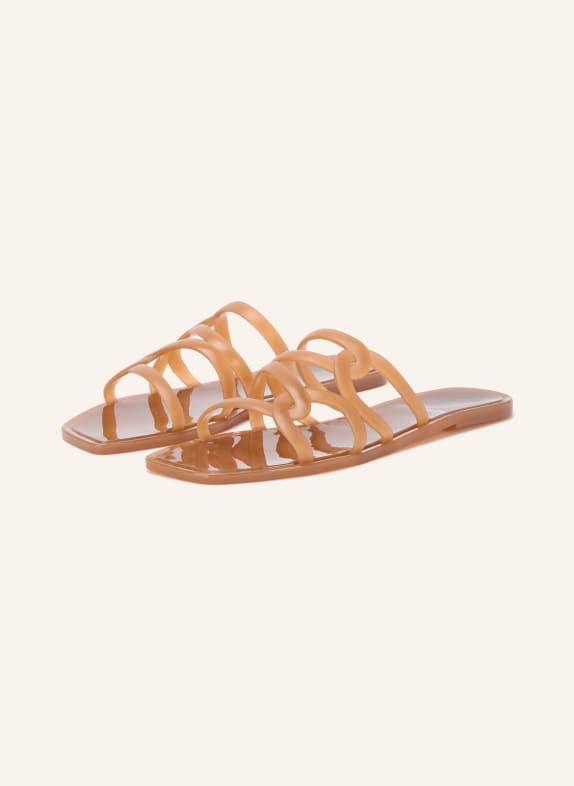 REISS Pantoletten JULIETTE COGNAC