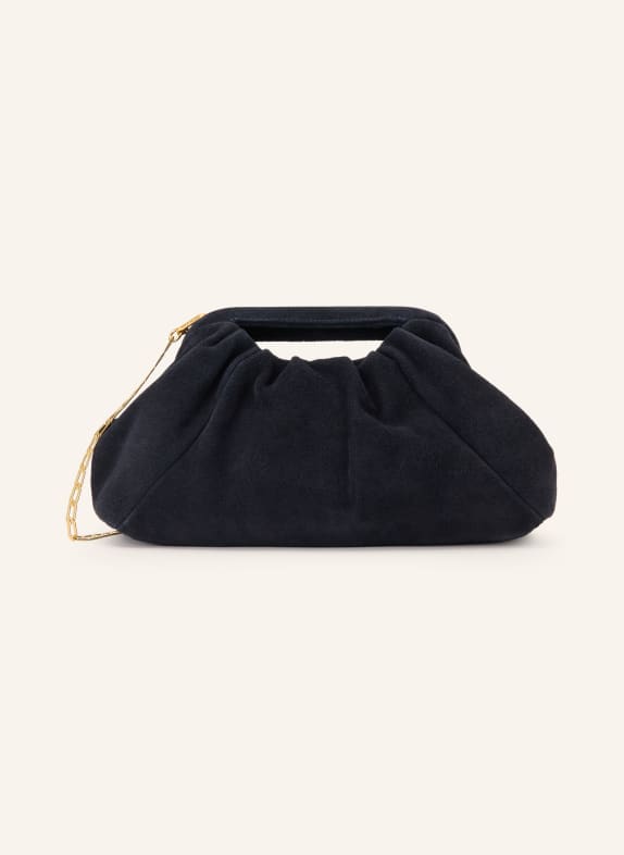 REISS JUNE Clutch DARK BLUE / GOLD