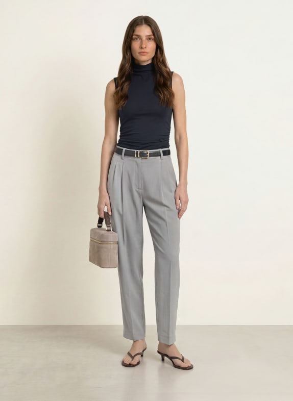 REISS Top HATTIE DONKERBLAUW