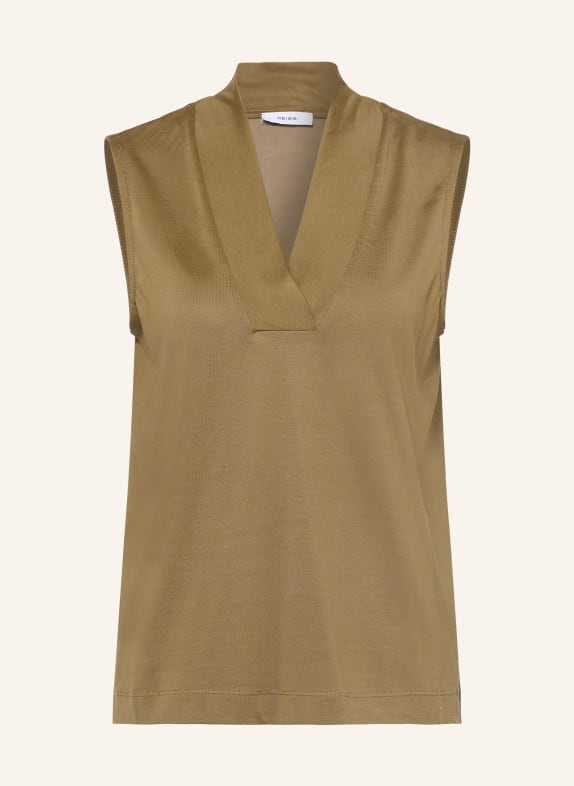 REISS MILEY Top KHAKI