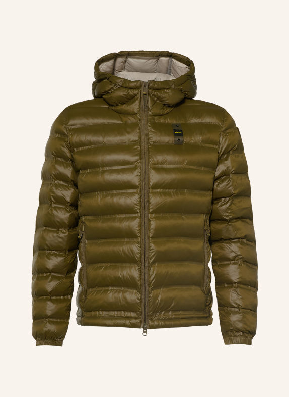 Blauer Veste matelassée CHARLES OLIVE