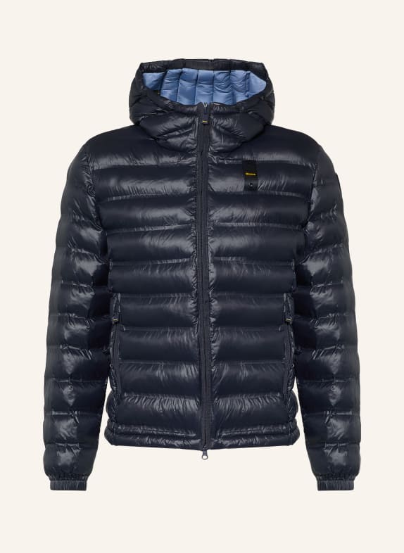 Blauer Veste matelassée CHARLES BLEU FONCÉ