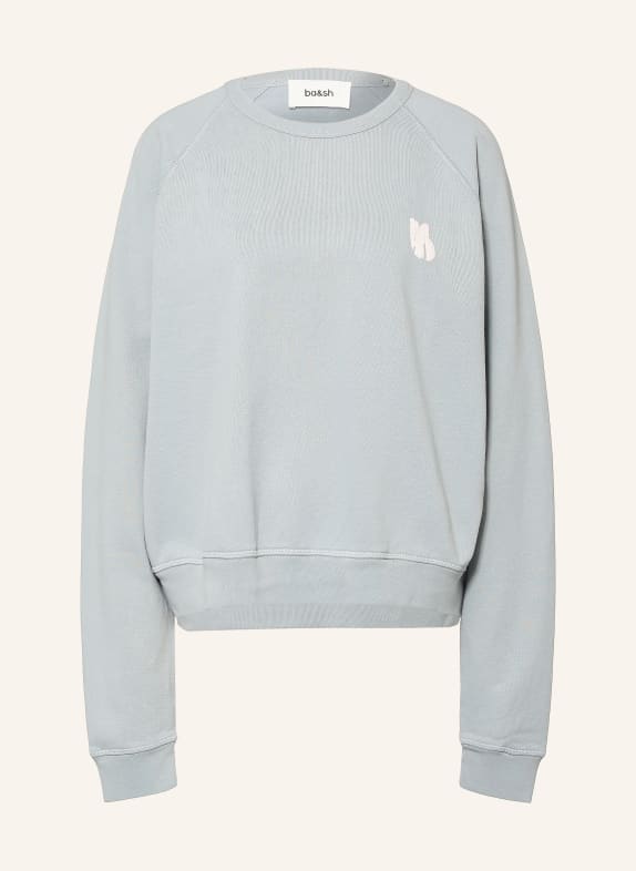 ba&sh Sweatshirt SWING BLAUGRAU / WEISS