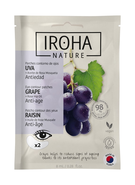 IROHA EYEPADS GRAPE ANTI AGE
