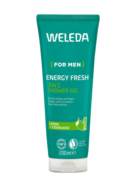 WELEDA FOR MEN ENERGY FRESH 3IN1 SHOWER GEL