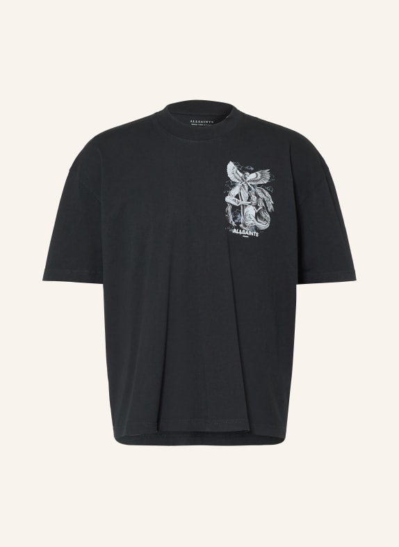 ALLSAINTS Tričko SERAPH TMAVĚ ŠEDÁ