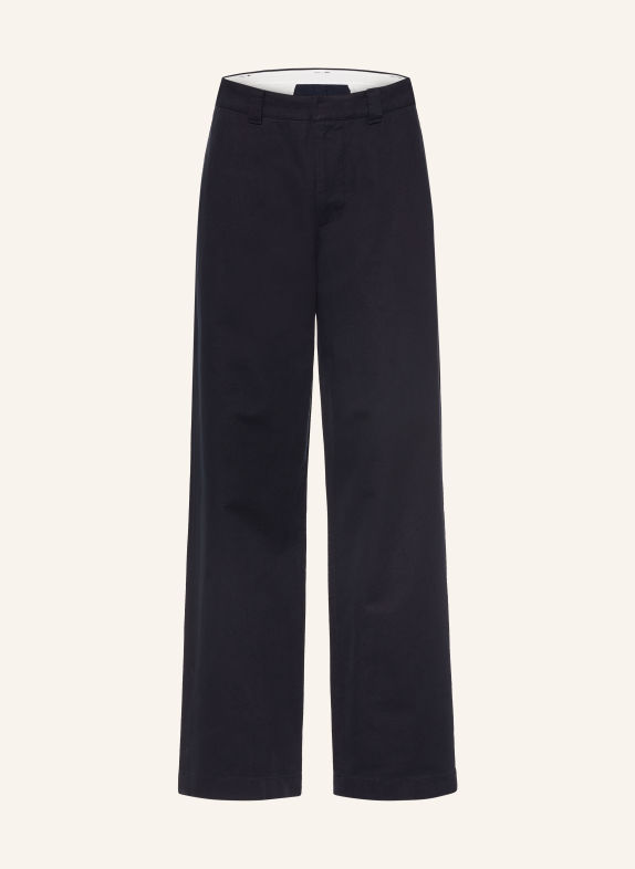 ARKET Chino coupe classique BLEU FONCÉ