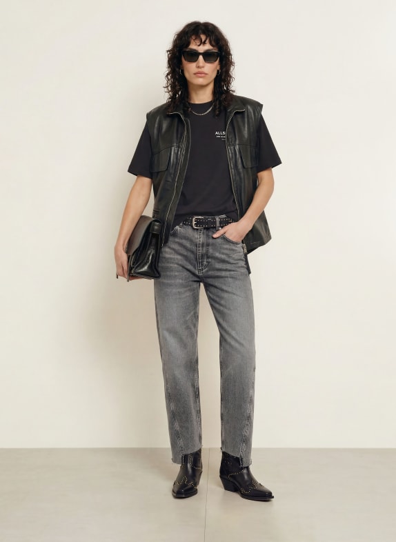 ALLSAINTS T-shirt ELIANA ETTA ZWART