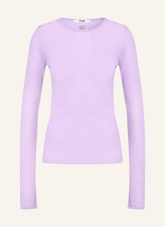 maje Sweter JASNOFIOLETOWY