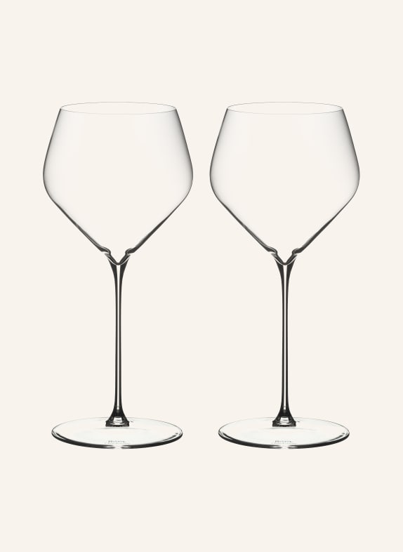 RIEDEL Lot de 2 verres à vin VELOCE CHARDONNAY BLANC