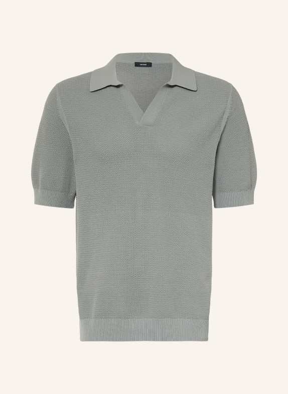 REISS Strickshirt LEON GRAU