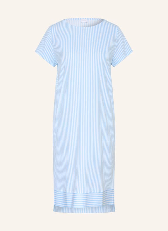 mey Nachthemd Serie ELVA HELLBLAU / WEISS