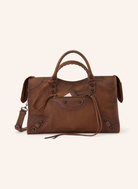 BALENCIAGA Handtasche LE CITY MEDIUM BRAUN