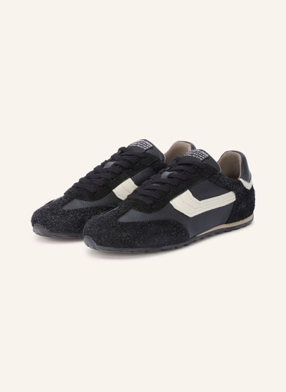 ALLSAINTS Sneakersy LIAM HEX ČERNÁ / BÍLÁ