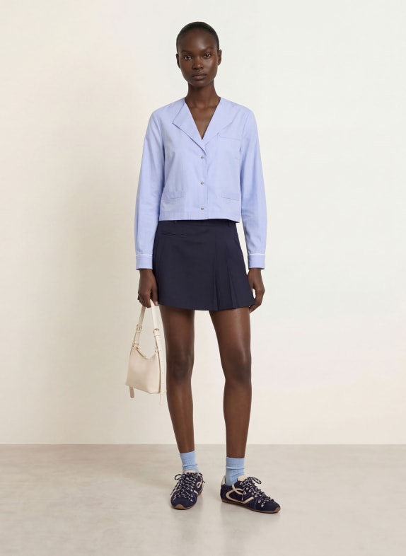 CLAUDIE PIERLOT Bluse HELLBLAU