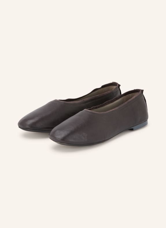ALLSAINTS Ballerines MARRON FONCÉ