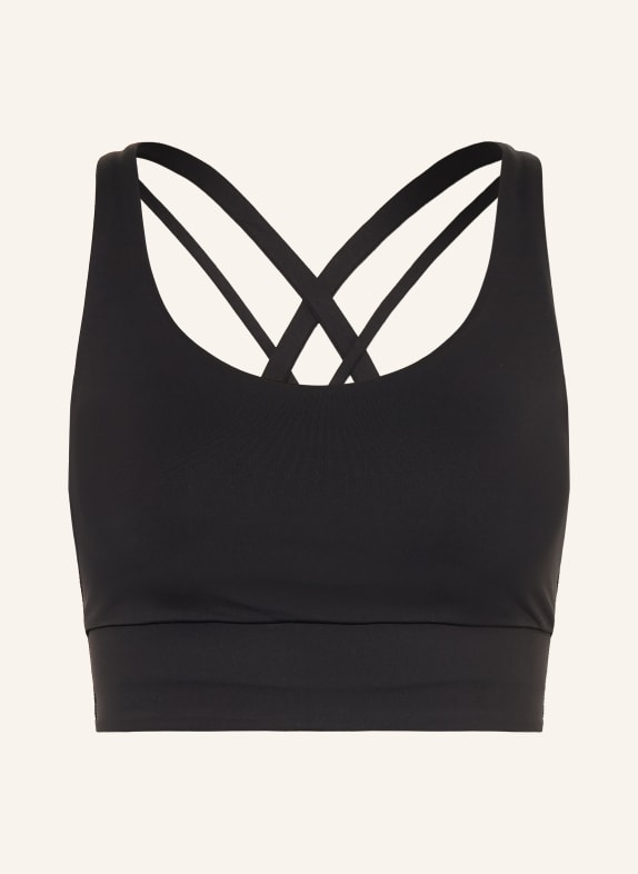 lululemon Sport-BH ENERGY™ LONGLINE SCHWARZ