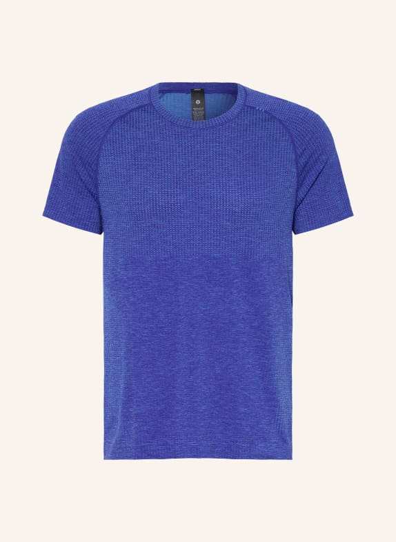 lululemon T-shirt METAL VENT TECH BLEU FONCÉ