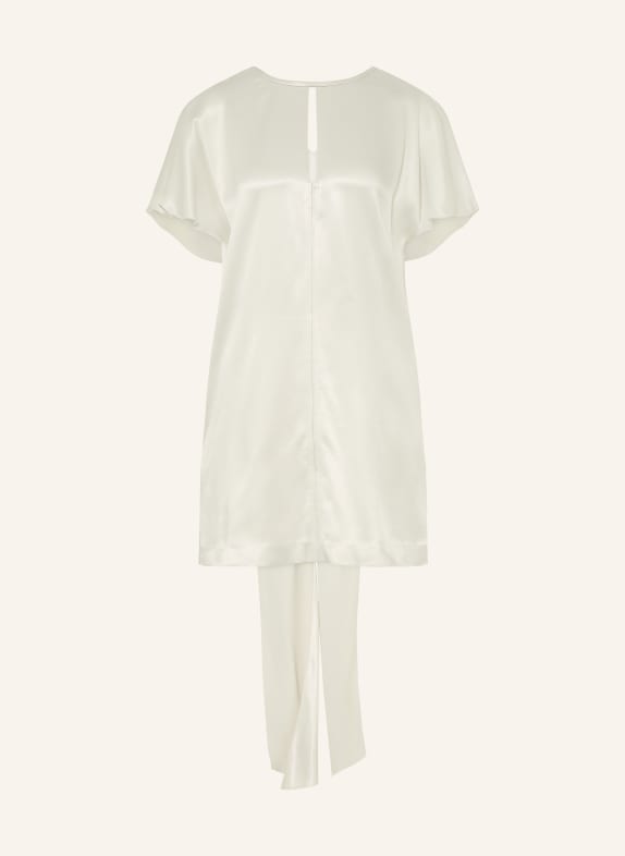 REISS ALICE Satin Dress SILVER