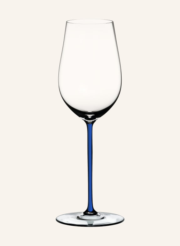 RIEDEL Verre à vin FATTO A MANO BY RIEDEL RIESLING/ZINFANDEL BLANC / BLEU FONCÉ