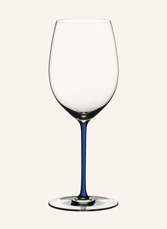 RIEDEL Verre à vin FATTO A MANO BY RIEDEL CABERNET/MERLOT BLANC / BLEU FONCÉ