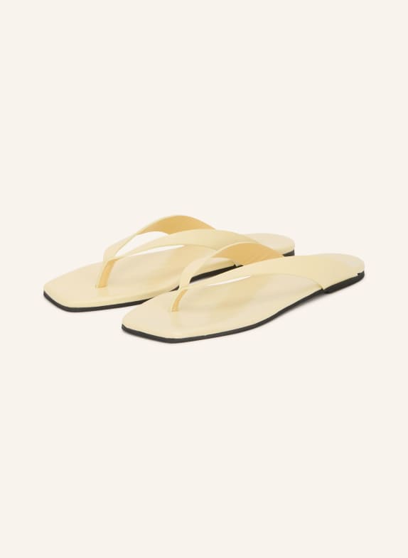 ALOHAS OLA Thong Sandals LIGHT YELLOW
