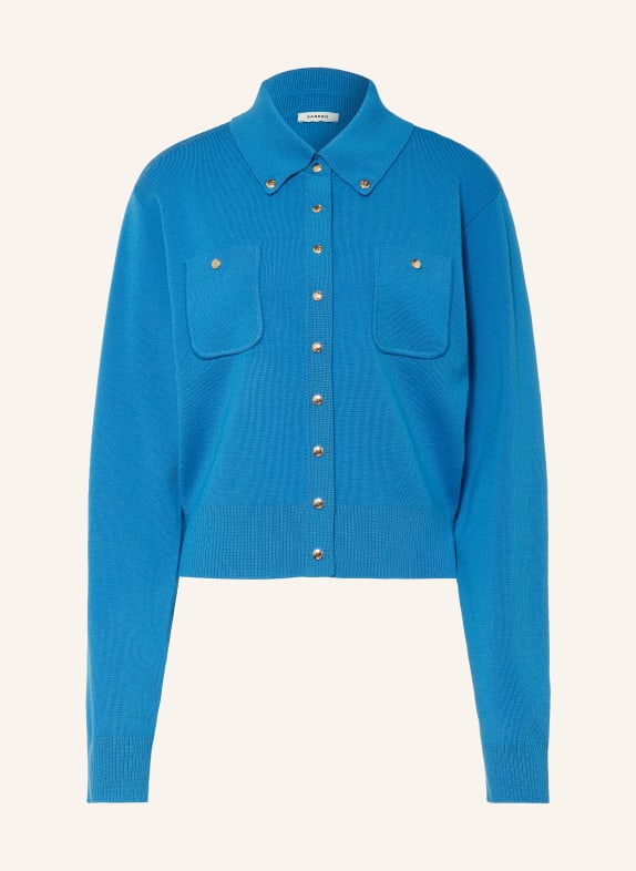 SANDRO Strickjacke BLAU