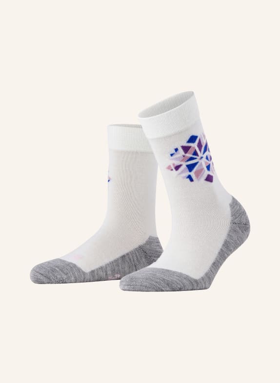 FALKE Strumpor ACTIVE ICY SNOWSTAR 2040 off-white