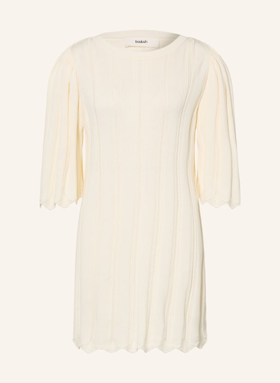 ba&sh Strickkleid SELINE mit 3/4-Arm CREME