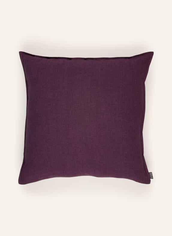 PROFLAX Decorative linen cushion cover DARK PURPLE