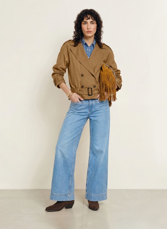 ba&sh Trenchcoat WINNIE BRUN