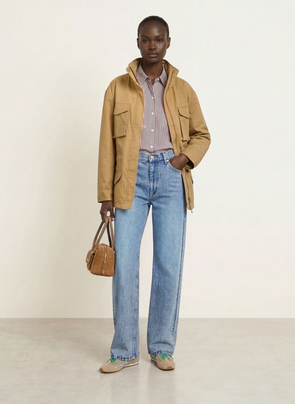 SANDRO Fieldjacket CAMEL