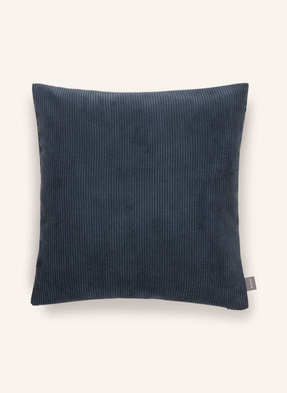 PAD Sierkussenhoes CASUAL van corduroy BLAUWGRIJS