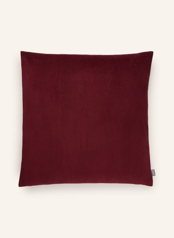 PAD Sierkussenhoes CASUAL van corduroy DONKERROOD