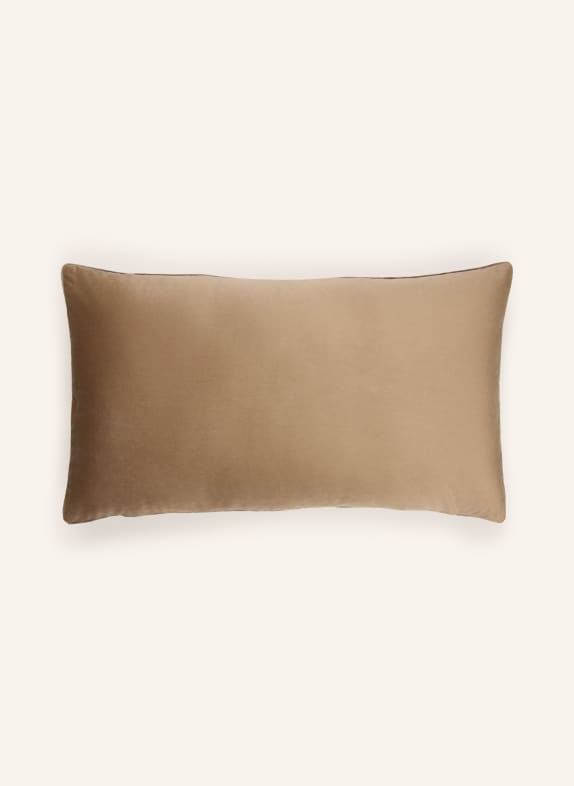 PAD Housse de coussin décorative ELEGANCE en velours BEIGE
