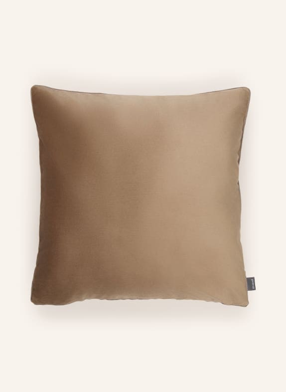 PAD Sierkussenhoes ELEGANCE van fluweel BEIGE
