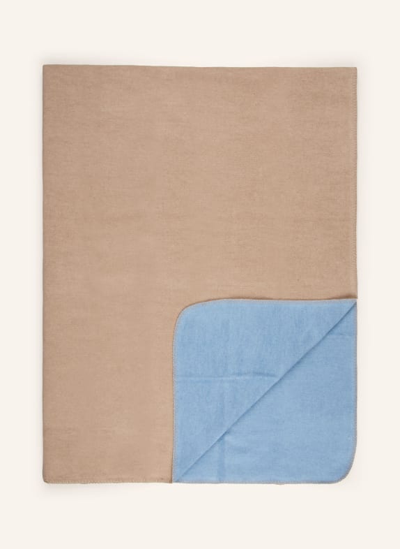 PAD Plaid HOBART BEIGE / BLEU CLAIR