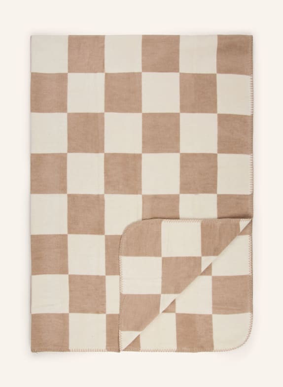 PAD Plaid CHESS MARRON CLAIR / BEIGE
