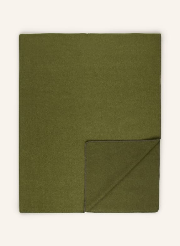 PROFLAX Throw blanket OLIVE