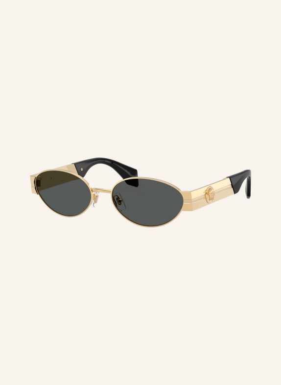 VERSACE Zonnebril VE2301 GOUD VERSACE/ DONKERGRIJS