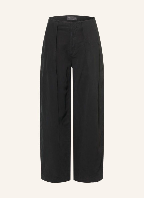 ALLSAINTS Pantalon en lin NOIR
