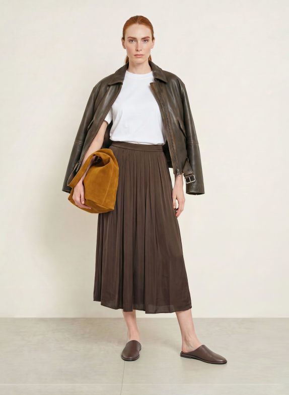 Marc O'Polo Jupe MARRON FONCÉ