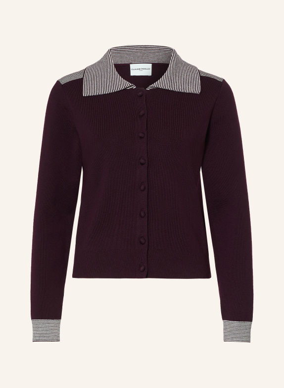 CLAUDIE PIERLOT Strickjacke DUNKELLILA